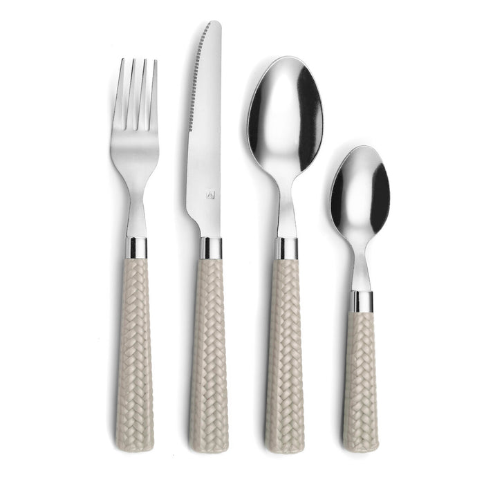 Cutlery Set Amefa Paille Gray 24 units Metal