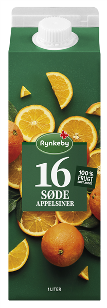 Rynkeby 16 Søde Appelsiner 1000ml
