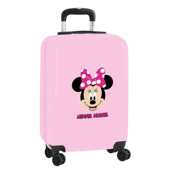 Håndbagage Minnie Mouse My Time Pink 20'' 34,5 x 55 x 20 cm