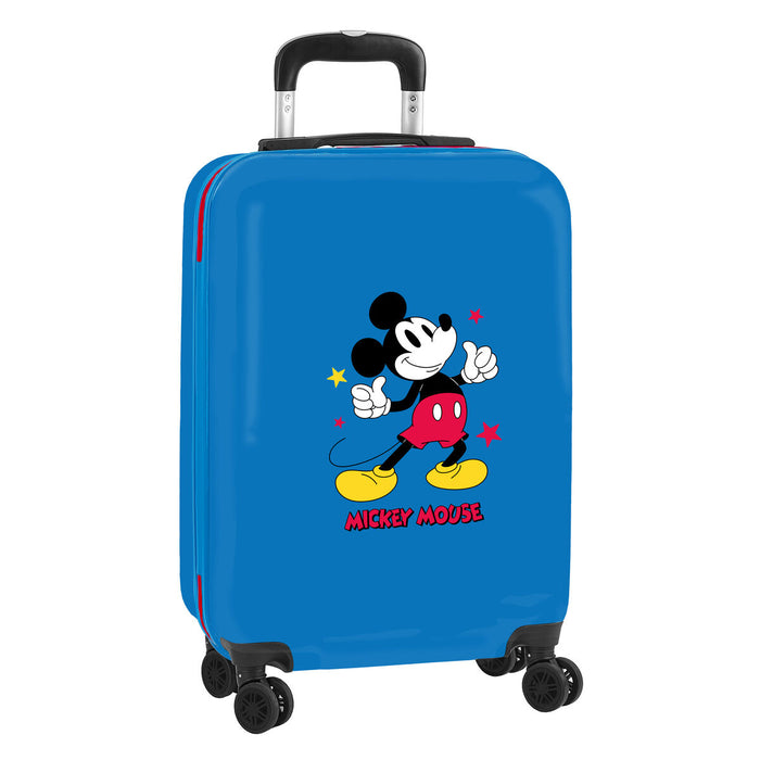 Håndbagage Mickey Mouse Only One Marineblå 20'' 34,5 x 55 x 20 cm