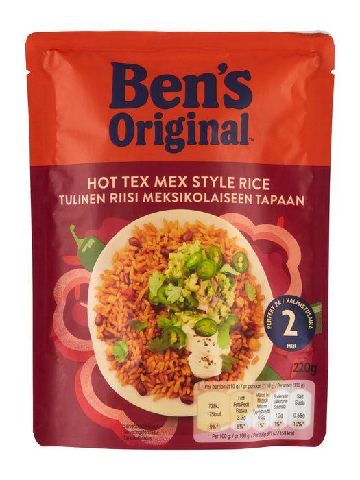 Ben's Hot Tex-Mex-Style Rice 220g
