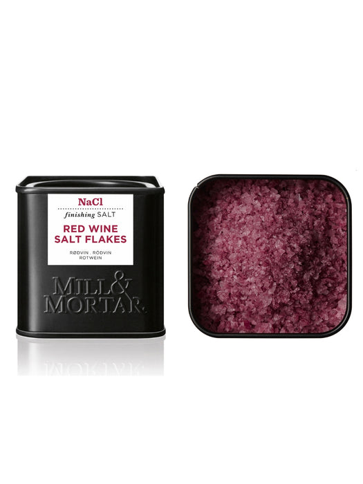 Red wine salt in flakes 80g tin