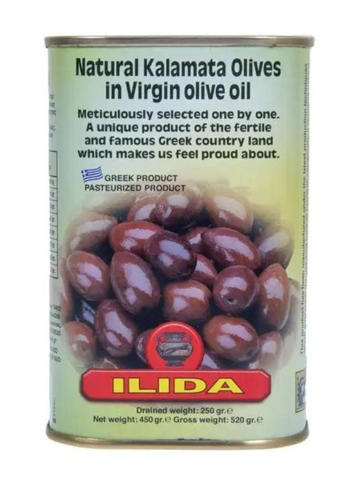 Ilida Kalamata Olives in Olive Oil 250g
