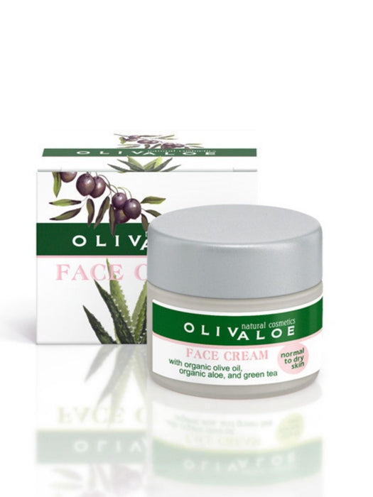 Olivaloe Face Cream - Normal till torr hud (Anti-rynk &amp; Moisturizing) 40ml