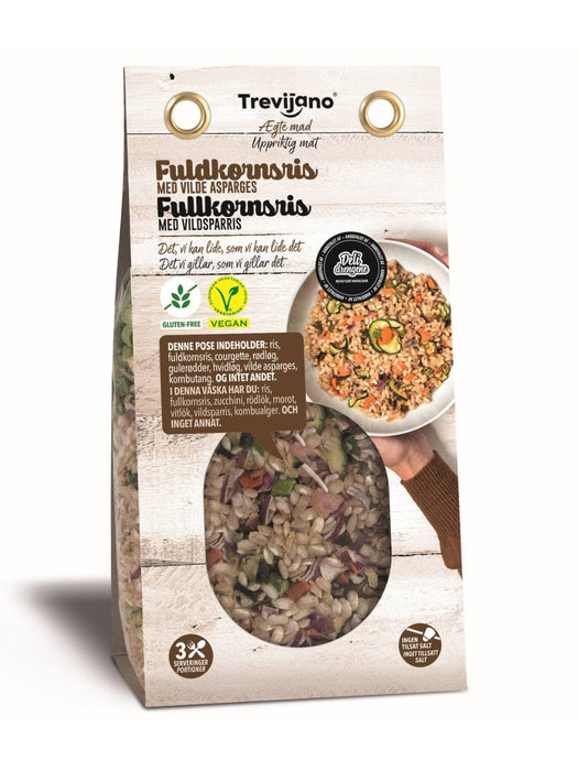 Trevijano Brown rice with Asparagus 250g