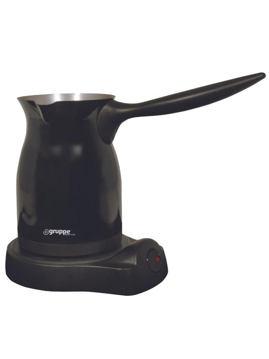 GRUPPE grekisk kaffemaskin med kanna (svart)