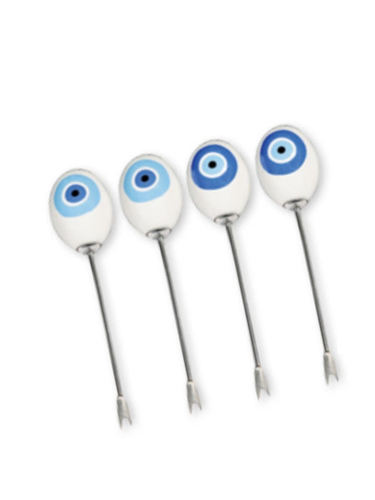 Moutsos Olive forks (set of 4) Eye design