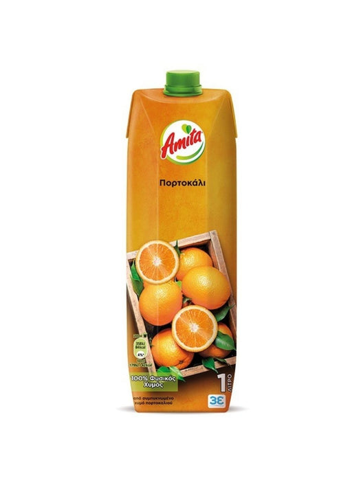 Amita Appelsin Juice Naturlig 1000ml